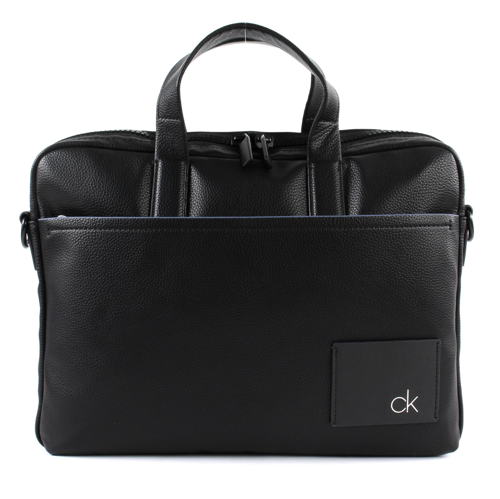 calvin klein slim laptop bag