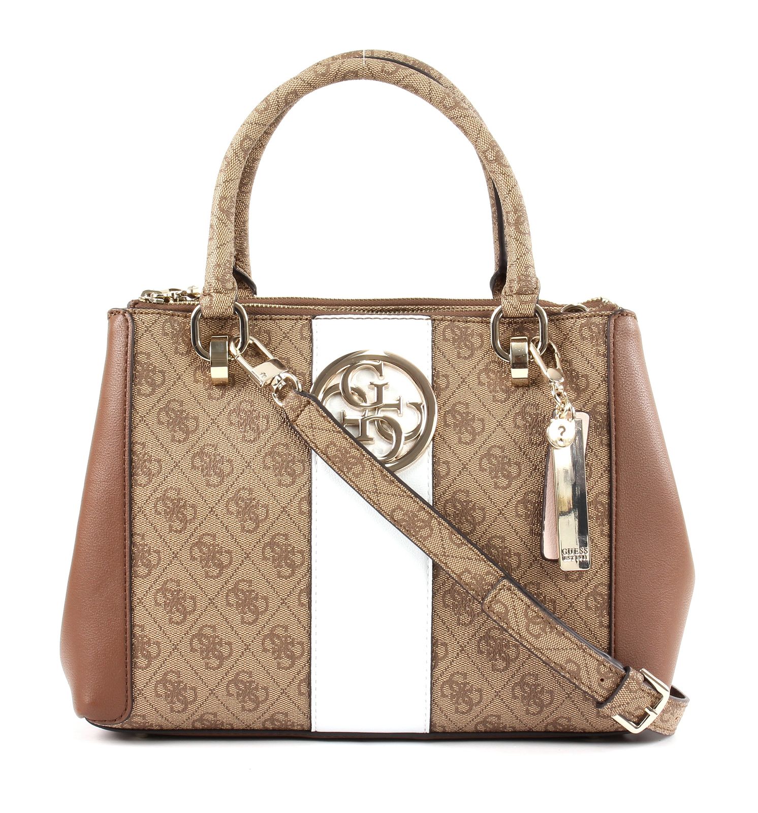 GUESS Bluebelle Status Satchel Blush GUESS Bluebelle Status Satchel Blush