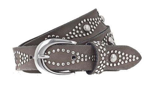 b.belt Svana Ledergürtel W95 Taupe