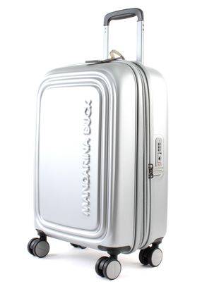 MANDARINA DUCK Logoduck + Expandable Trolley S Silver