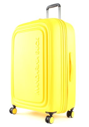 MANDARINA DUCK Logoduck + Trolley L Duck Yellow