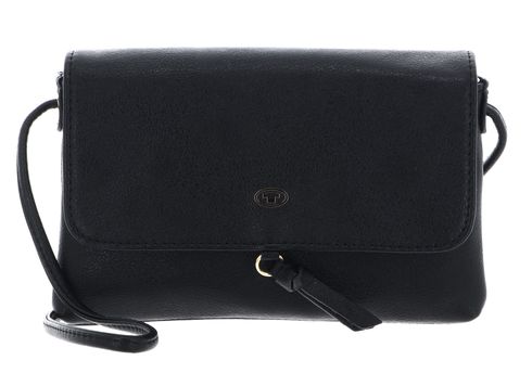 TOM TAILOR Luna Fall Flap Bag no Zip S Black