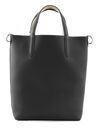 LACOSTE Anna Vertical Shopping Bag Black Warm Sand