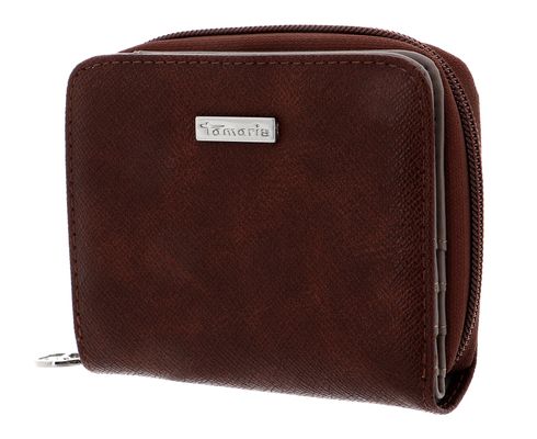 Tamaris Mabou Small Zip Around Wallet Brown