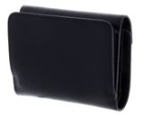 LANCASTER Saffiano Signature Flap Wallet Noir LANCASTER Saffiano Signature Flap Wallet Noir