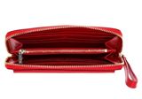 LANCASTER Saffiano Signature Zip Wallet Rouge LANCASTER Saffiano Signature Zip Wallet Rouge