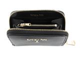 PATRIZIA PEPE Pepe Basic Grain Zip Around Wallet S Nero