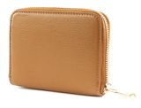PATRIZIA PEPE Pepe Basic Grain Zip Around Wallet S Cuoio
