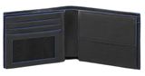 PIQUADRO B2S Wallet with Coin Case Black PIQUADRO B2S Wallet with Coin Case Black
