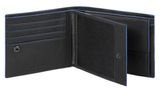 PIQUADRO B2S Wallet with Coin Case Black PIQUADRO B2S Wallet with Coin Case Black