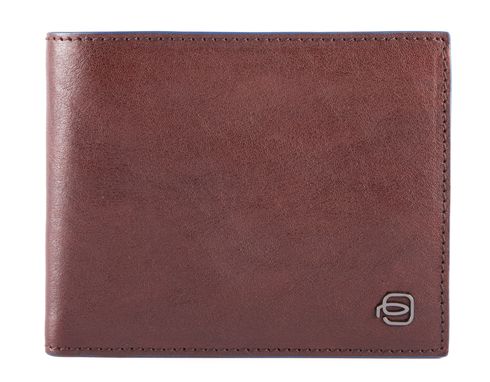 PIQUADRO B2S Wallet with Coin Case Dark Brown