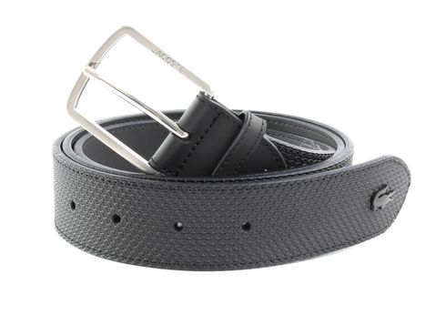 LACOSTE Men´s Elegance Belt W90 Black - shortenable