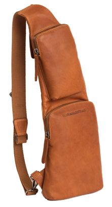 The Chesterfield Brand Logan Sling Bag Cognac