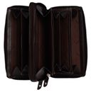 The Chesterfield Brand Zoe Double Zip Purse Brown