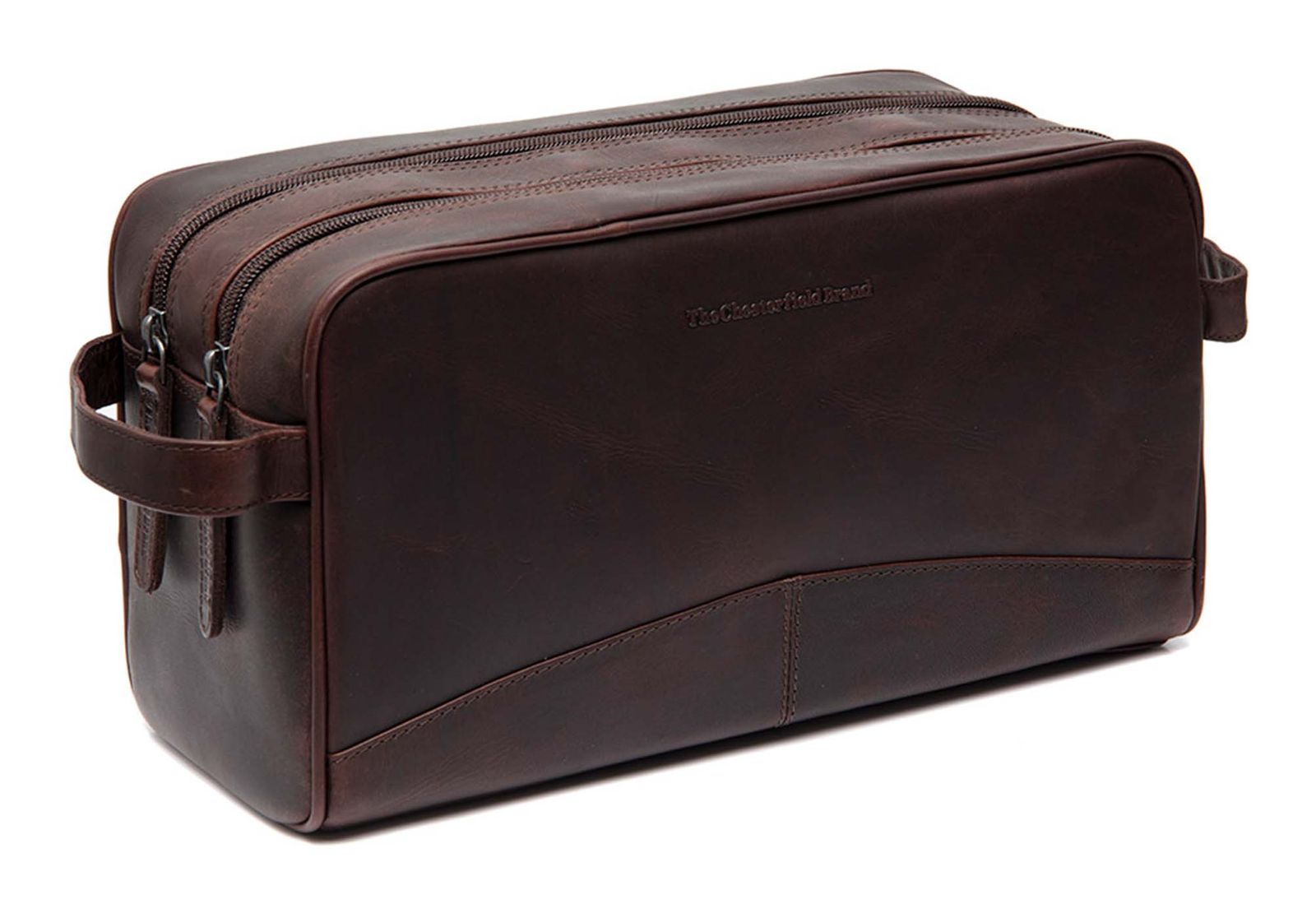 The Chesterfield Brand Stefan Toilet Bag Brown
