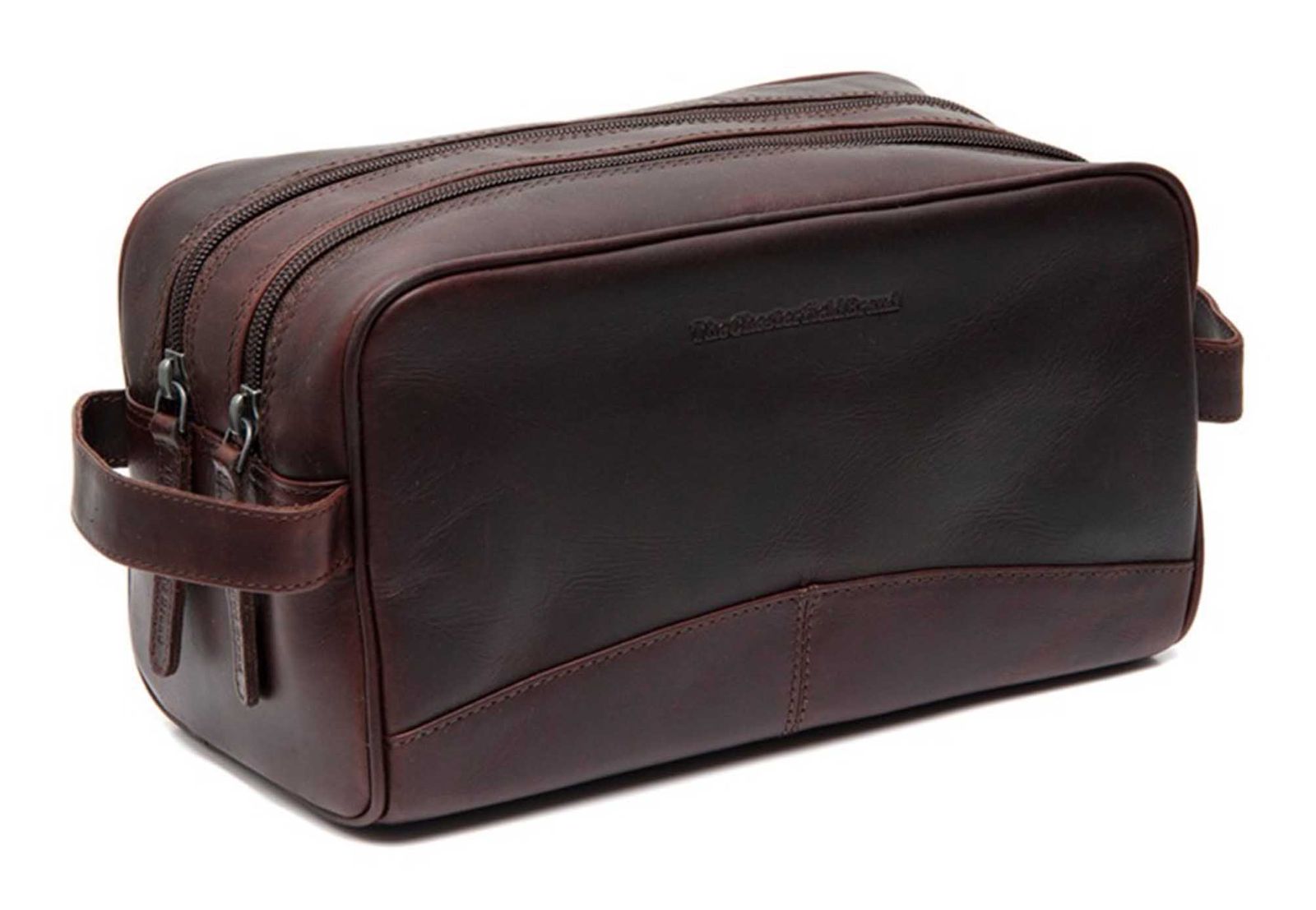 The Chesterfield Brand Stacey Toilet Bag Brown