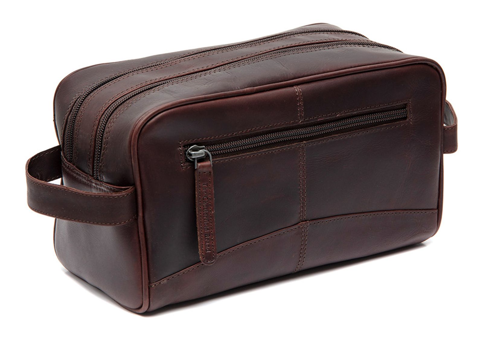The Chesterfield Brand Stacey Toilet Bag Brown The Chesterfield Brand Stacey Toilet Bag Brown