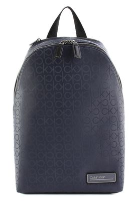 Calvin Klein Industrial Mono Round Backpack Navy