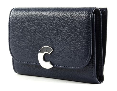 COCCINELLE Craquante Small Flap Wallet Ink