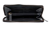 bruno banani Ziloo Zip Around Wallet Black bruno banani Ziloo Zip Around Wallet Black