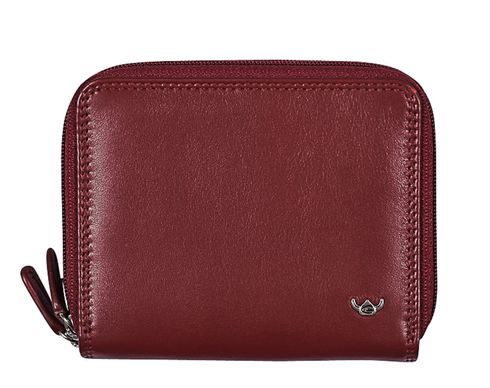 Golden Head Polo 2-Zip Billfold Red