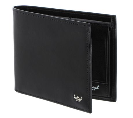 Golden Head Colorado RFID Protect Billfold Coin Wallet Black