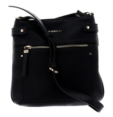 fiorelli black anna crossbody bag