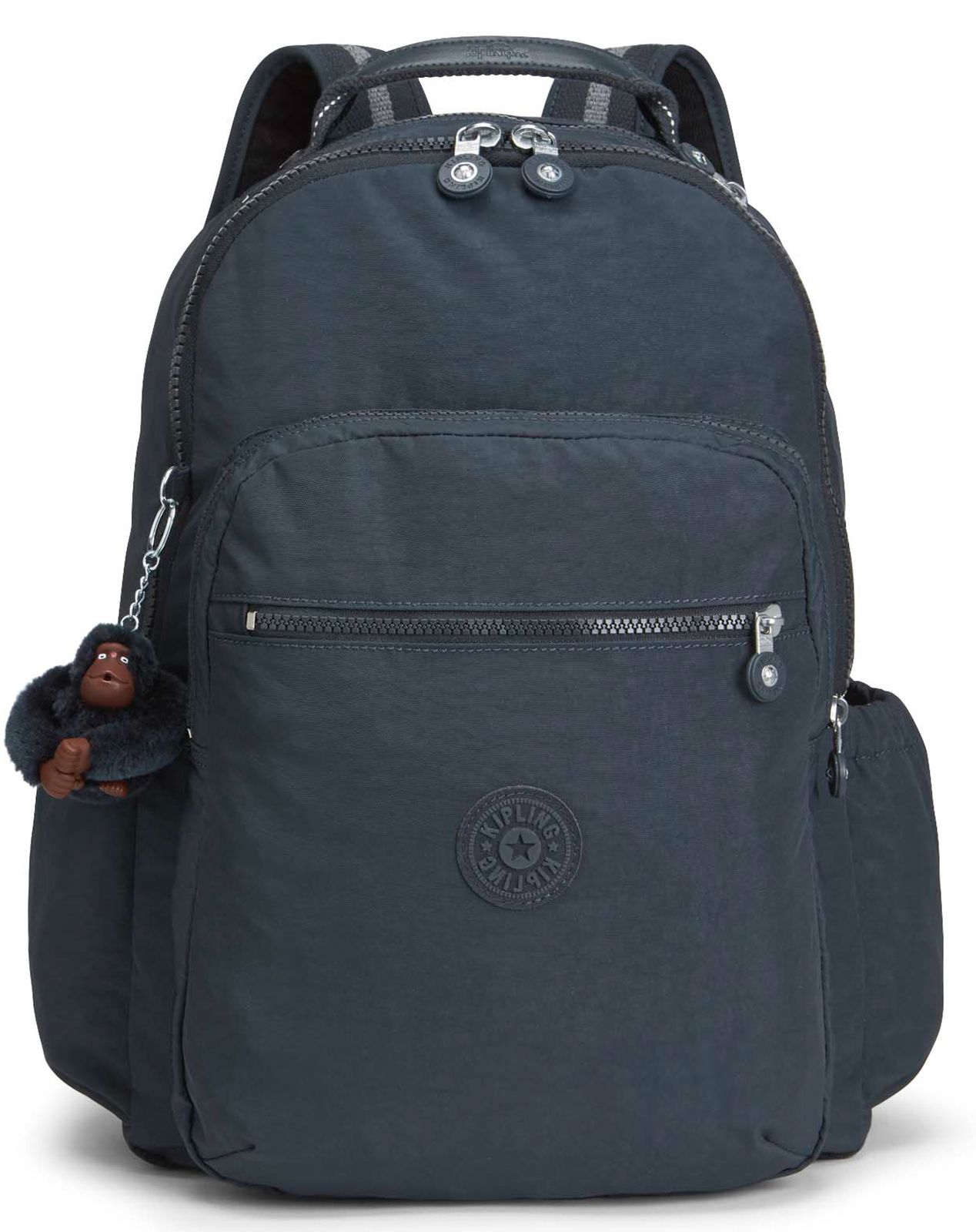 kipling navy backpack