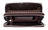 bruno banani New York Double Zip Around Wallet Brown bruno banani New York Double Zip Around Wallet Brown