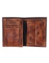 bruno banani Alicante Wallet High With Flap Brown / Cognac bruno banani Alicante Wallet High With Flap Brown / Cognac