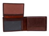 bruno banani Den Haag Wallet Quer With Flap Brown / Cognac bruno banani Den Haag Wallet Quer With Flap Brown / Cognac