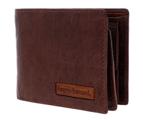 bruno banani Den Haag Wallet Quer With Flap Brown / Cognac