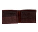 bruno banani Den Haag Wallet Quer With Flap Brown / Cognac bruno banani Den Haag Wallet Quer With Flap Brown / Cognac