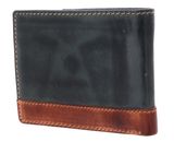 bruno banani Alicante Wallet Quer Black / Cognac bruno banani Alicante Wallet Quer Black / Cognac