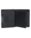Golden Head Polo RFID Protect Billfold Coin Wallet Black