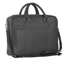 LEONHARD HEYDEN Bergamo Zipped Briefcase 2 Black