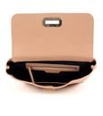 TOMMY HILFIGER Elevated Leather Satchel Maple Sugar
