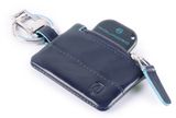 PIQUADRO Blue Square Key Holder Blu