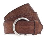 b.belt Sue Ledergürtel W85 Mid Brown