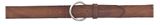 b.belt Sue Ledergürtel W85 Mid Brown