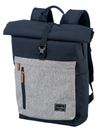 travelite Basic Rollup Backpack Marine / Grey travelite Basic Rollup Backpack Marine / Grey