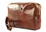 THE BRIDGE Vespucci Man Bag Square Marrone TB 14