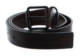 Calvin Klein Adjustable Leather Belt W85 Turkish Coffee - shortenable