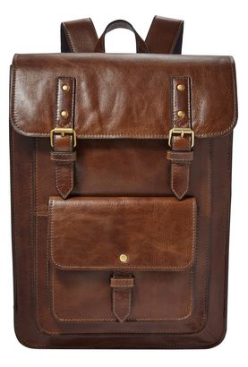 FOSSIL Greenville Backpack Cognac