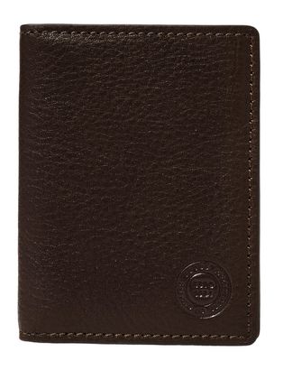 FOSSIL Ward Flap Wallet Dark Brown