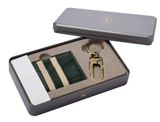 FOSSIL Card Case Key Gift Set Spruce