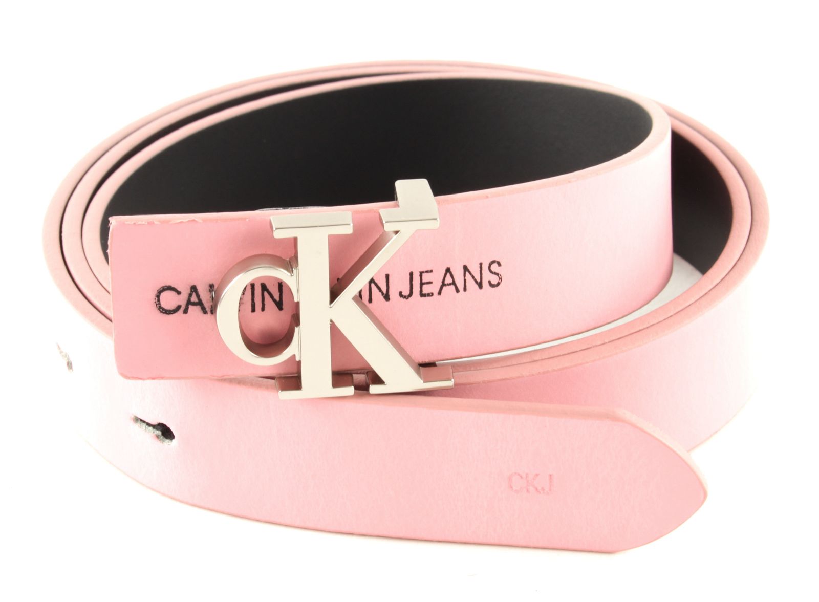 pink calvin klein belt