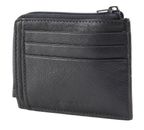 PIQUADRO Black Square Credit Card Holder RFID Blu