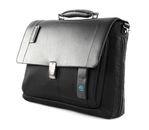 PIQUADRO P16 Expandable Computer Briefcase Chevron / Nero PIQUADRO P16 Expandable Computer Briefcase Chevron / Nero