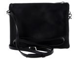 Esquire Silk Small Double Zip Crossbody Bag Black Esquire Silk Small Double Zip Crossbody Bag Black